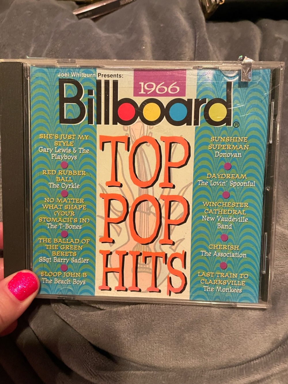 Vintage Billboard 1966 Top Pop Hits CD